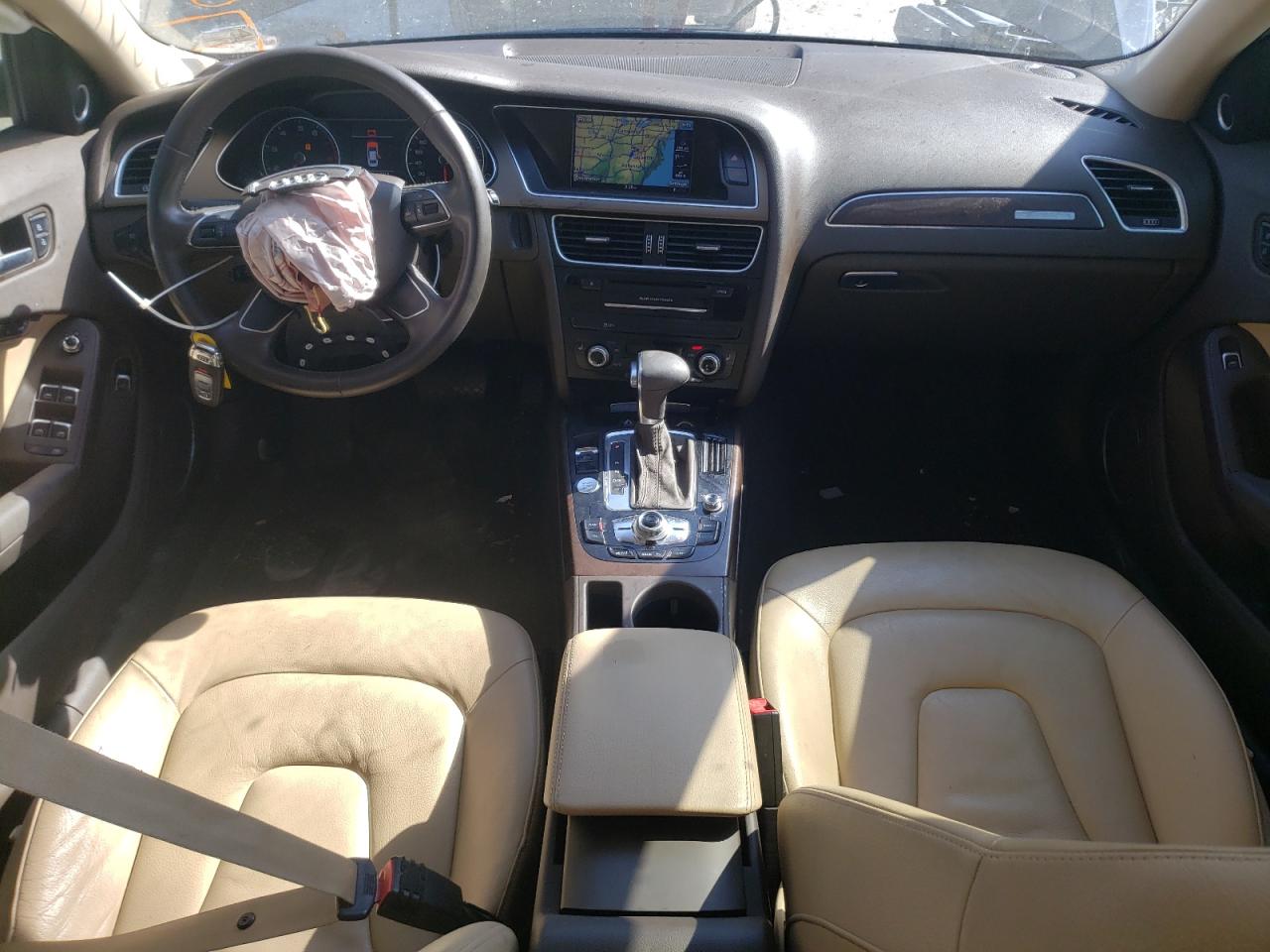 2014 Audi A4 VIN WAUFFAFLXEA066005 Copart auction photo, front end damage thumbnail 8