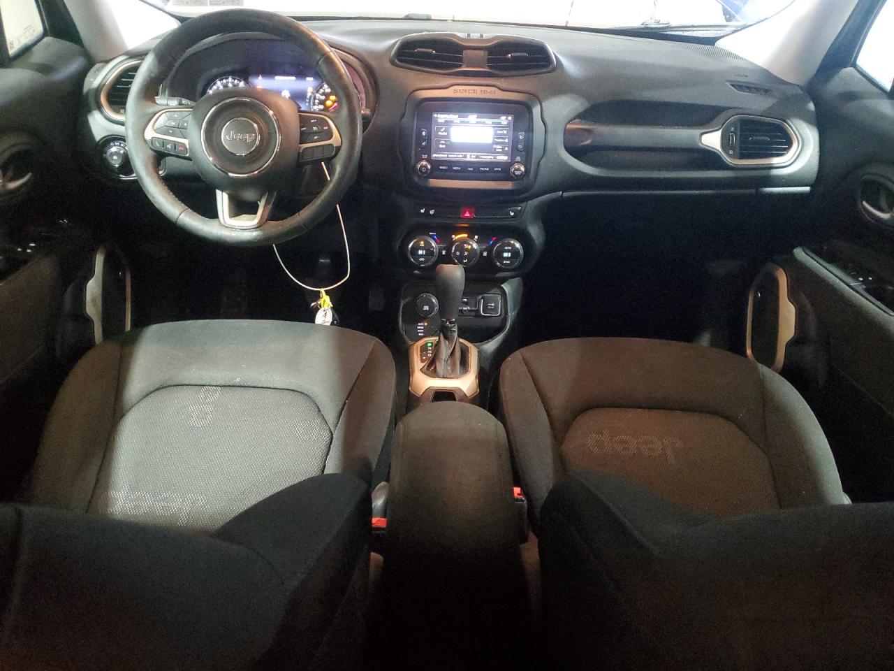2017 Jeep Renegade VIN ZACCJBBB9HPE44097 Copart auction photo, front end damage thumbnail 8