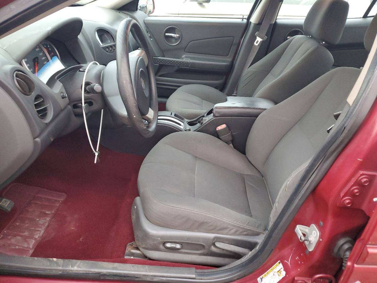 2005 Pontiac Grand Prix VIN 2G2WP522051355753 Copart auction photo, front end damage thumbnail 7