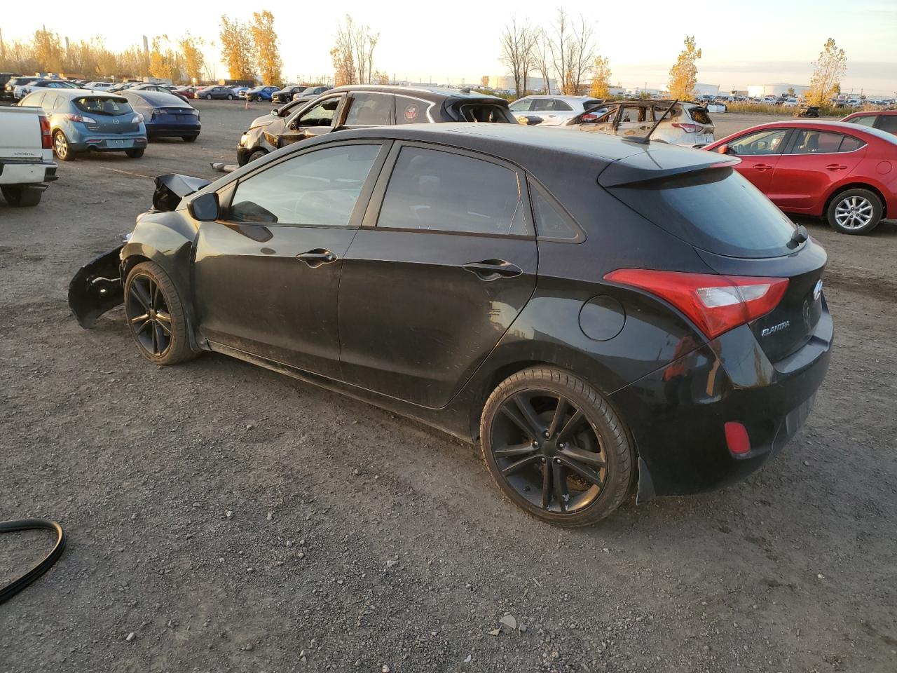 2014 Hyundai Elantra VIN KMHD35LH6EU204448 Copart auction photo, front end damage thumbnail 2