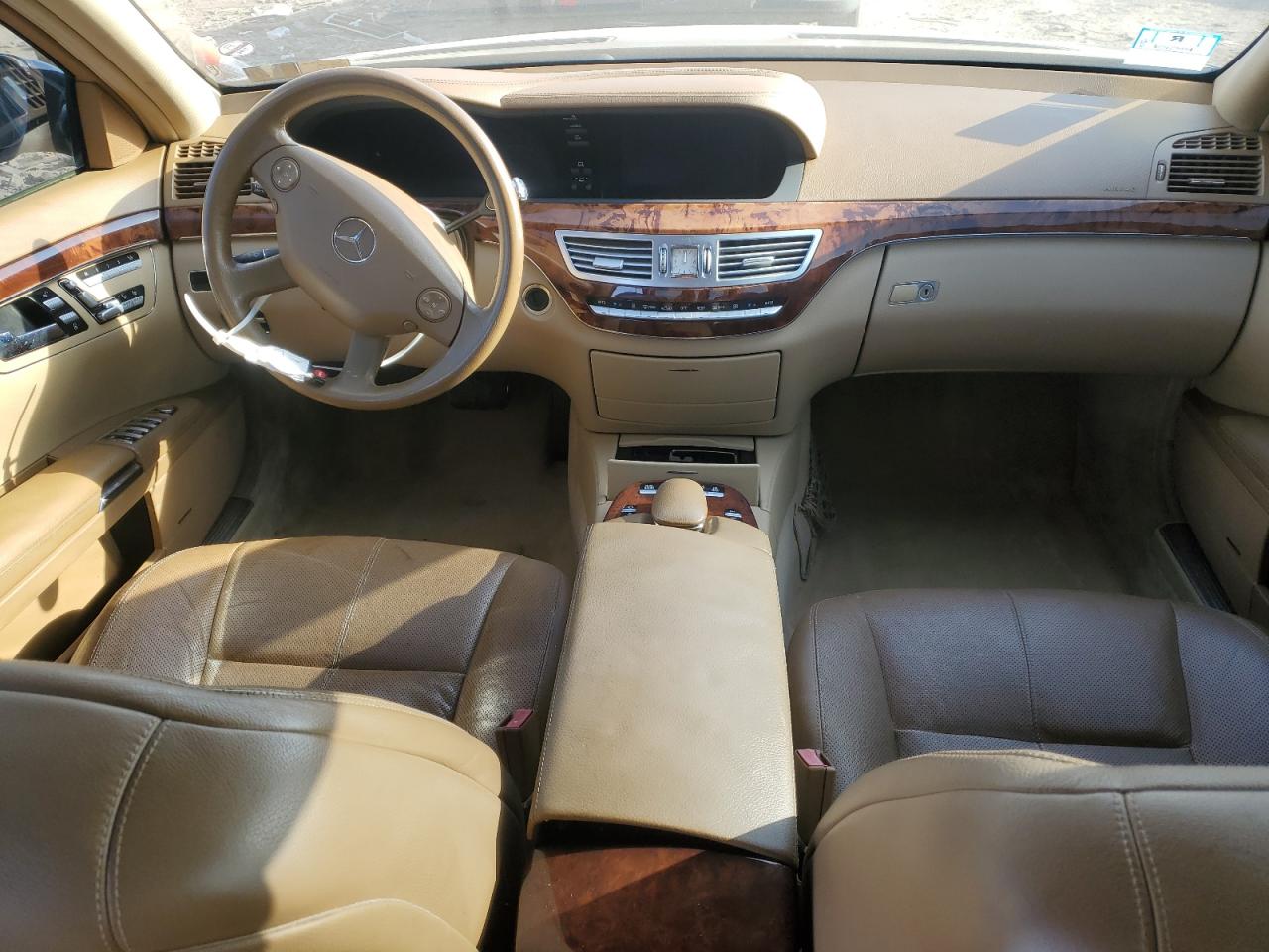 2007 Mercedes-Benz S-klasse VIN WDDNG71X47A052778 Copart auction photo, front end damage thumbnail 8