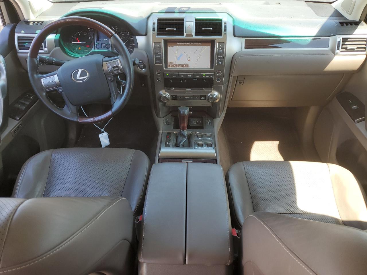 2014 Lexus GX VIN JTJJM7FX7E5084945 Copart auction photo, all over damage thumbnail 8