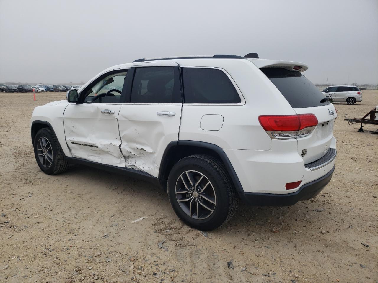 2017 Jeep Grand Cherokee VIN 1C4RJEBG7HC634444 Copart auction photo, side damage thumbnail 2