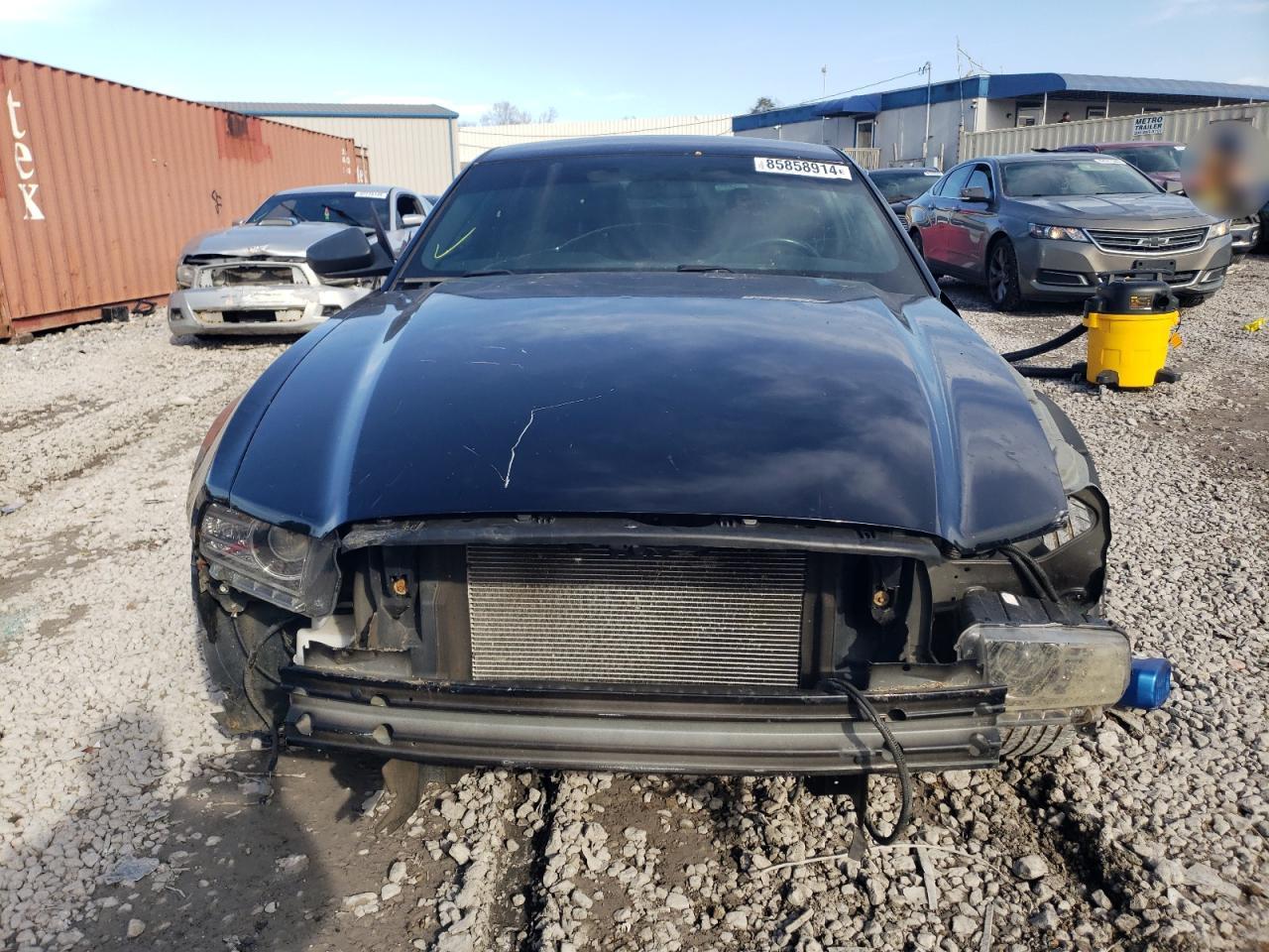 2014 Ford Mustang VIN 1ZVBP8AM1E5260824 Copart auction photo, front end / rear end damage thumbnail 5