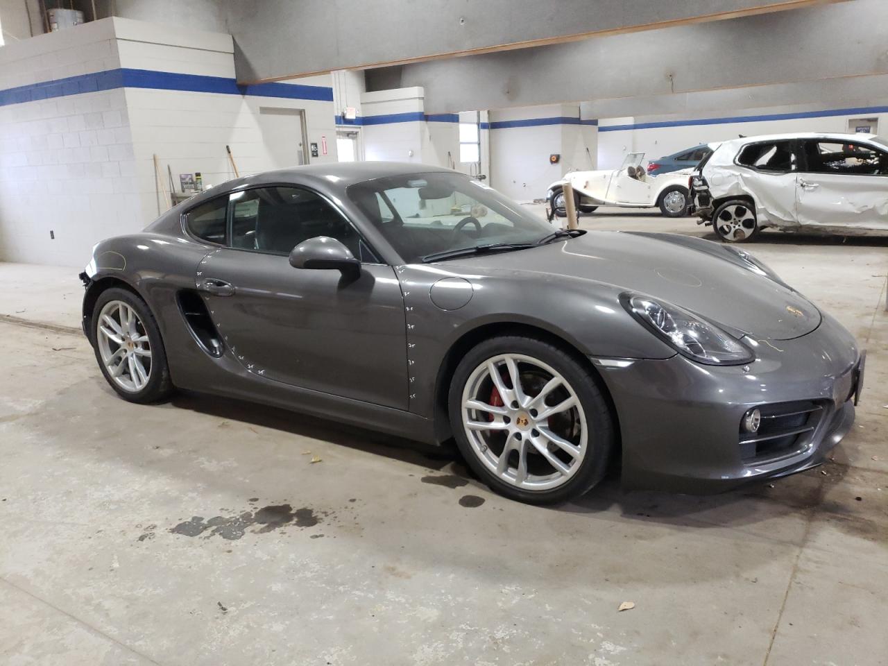 2014 Porsche Cayman VIN WP0AA2A83EK172908 Copart auction photo, rear end / minor dent/scratches damage thumbnail 4