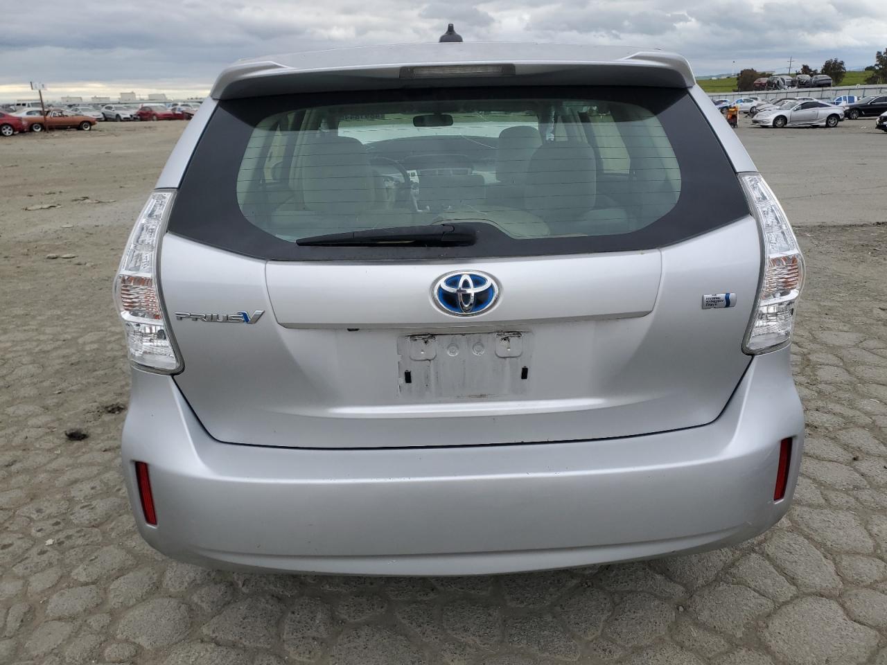 2012 Toyota Prius VIN JTDZN3EU5C3030233 Copart auction photo, front end damage thumbnail 6