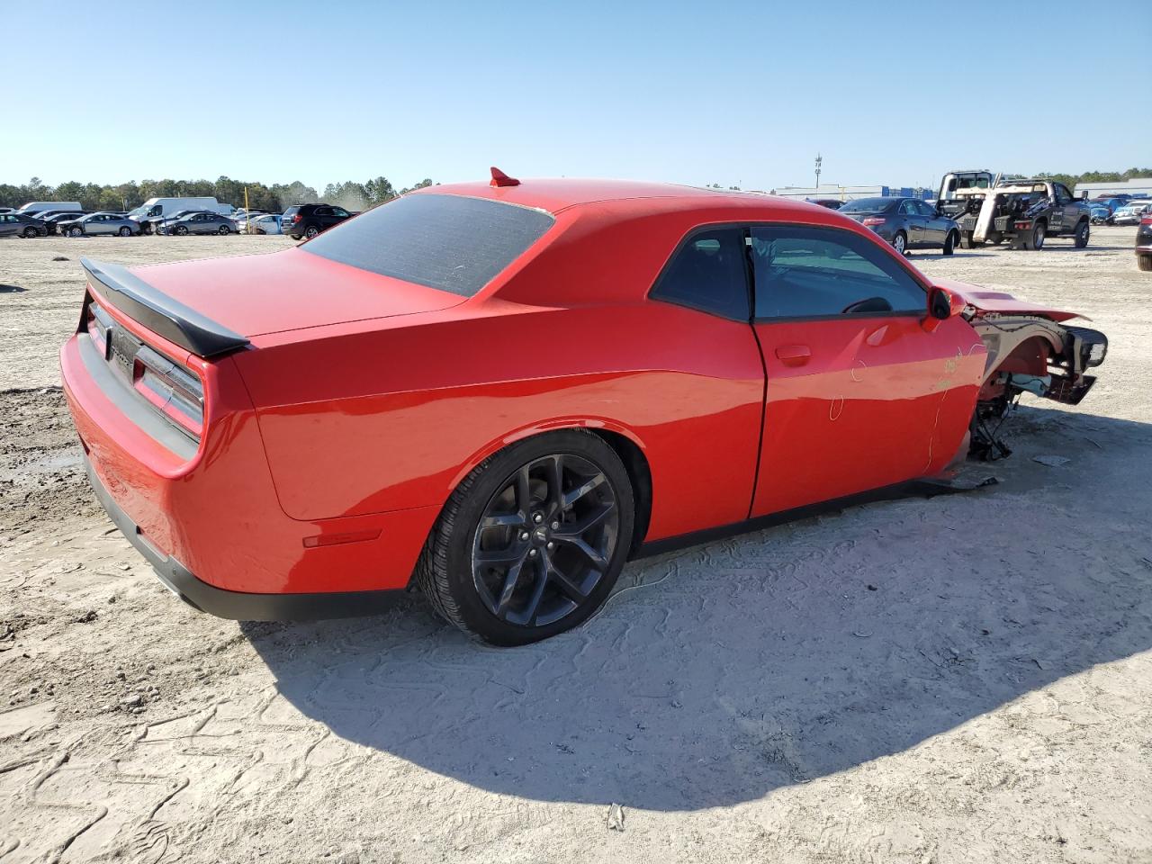 2020 Dodge Challenger VIN 2C3CDZAG2LH113504 Copart auction photo, front end damage thumbnail 3