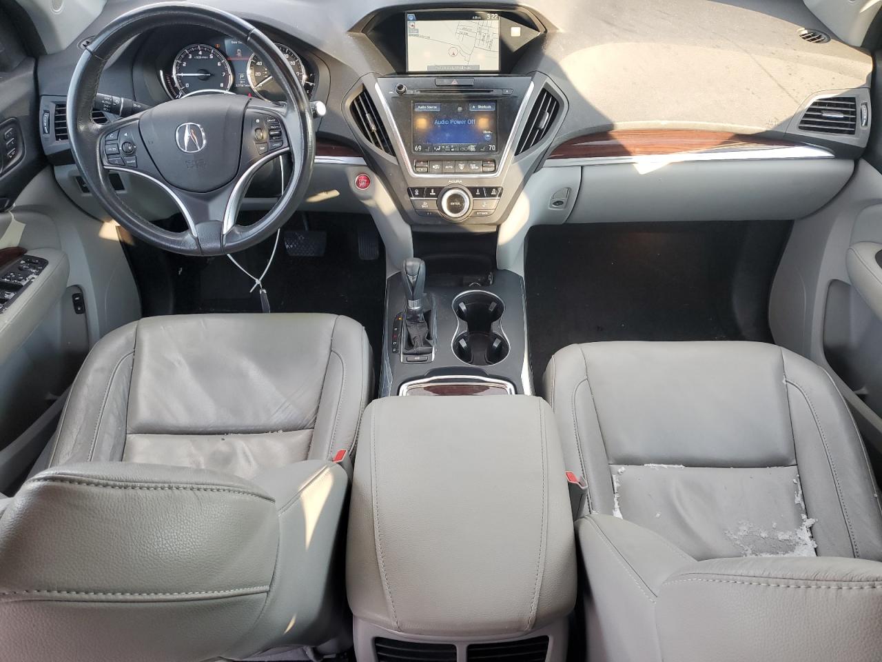 2014 Acura MDX VIN 5FRYD4H49EB047850 Copart auction photo, front end / rear end damage thumbnail 8