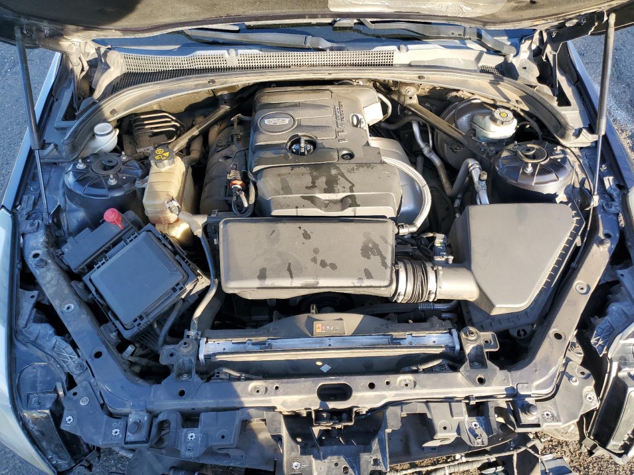 2016 Cadillac ATS VIN 1G6AB5RAXG0116133 Copart auction photo, all over damage thumbnail 11