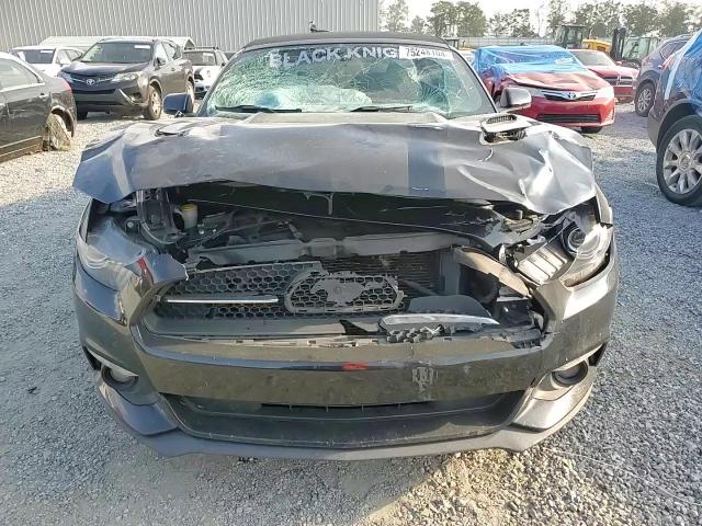 2015 Ford Mustang VIN 1FATP8FF7F5362847 Copart auction photo, top/roof damage thumbnail 10