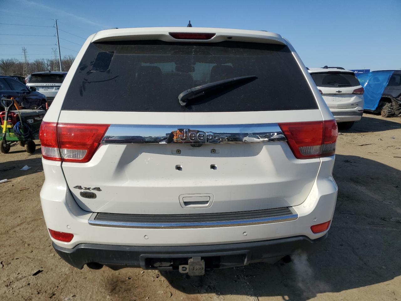 2011 Jeep Grand Cherokee VIN 1J4RR6GT1BC605690 Copart auction photo, front end / mechanical damage thumbnail 6