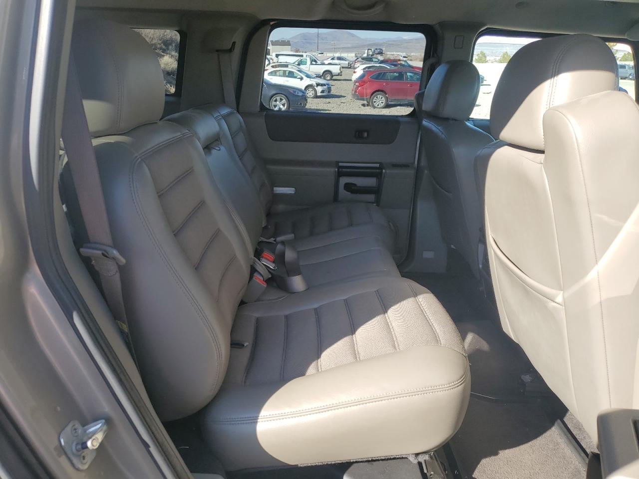 2003 Hummer H2 VIN 5GRGN23UX3H140703 Copart auction photo, rear end damage thumbnail 10