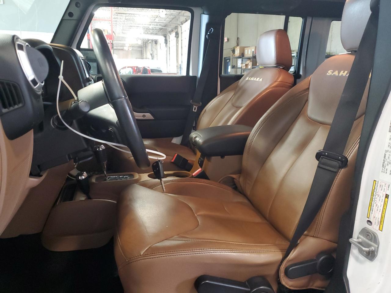 2014 Jeep Wrangler VIN 1C4BJWEG9EL106869 Copart auction photo, rear end damage thumbnail 7