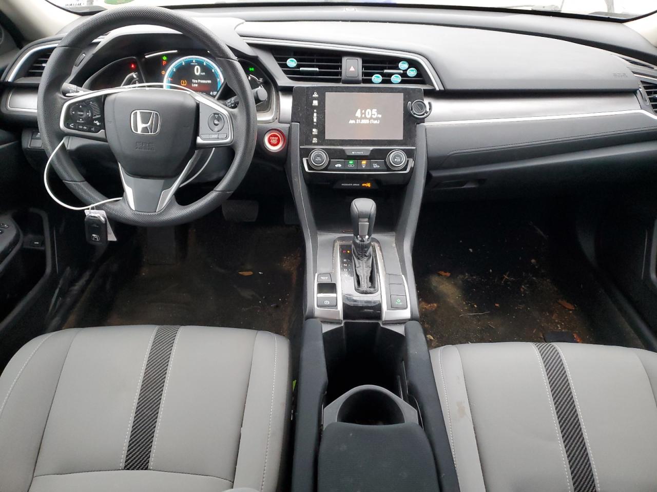 2017 Honda Civic VIN 19XFC2F71HE075634 Copart auction photo, rear end damage thumbnail 8