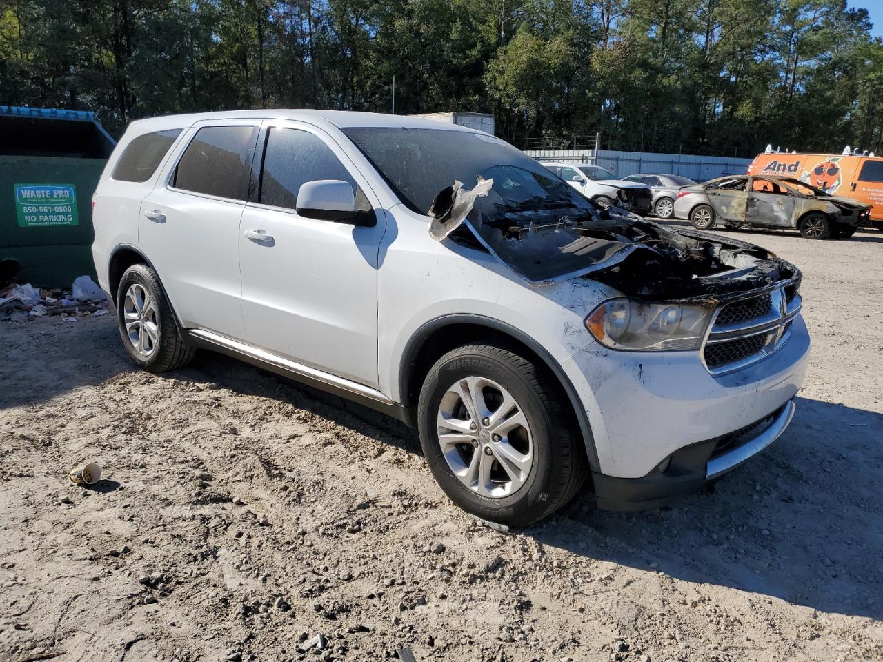 2013 Dodge Durango VIN 1C4RDHAG3DC689350 Copart auction photo, burn - engine damage thumbnail 4