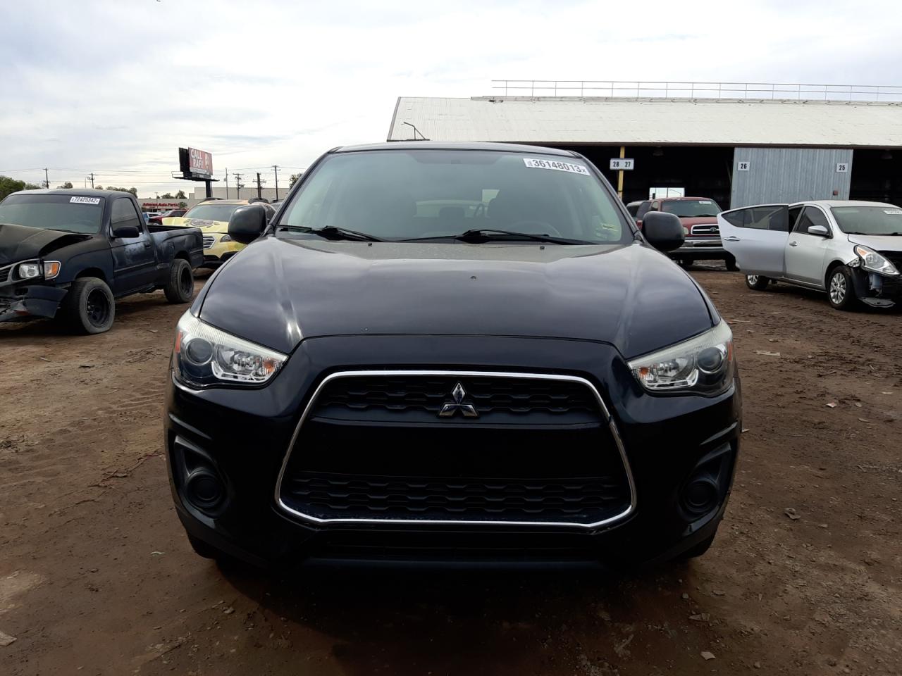 2015 Mitsubishi Outlander VIN 4A4AP3AU6FE041336 Copart auction photo, rear end damage thumbnail 5