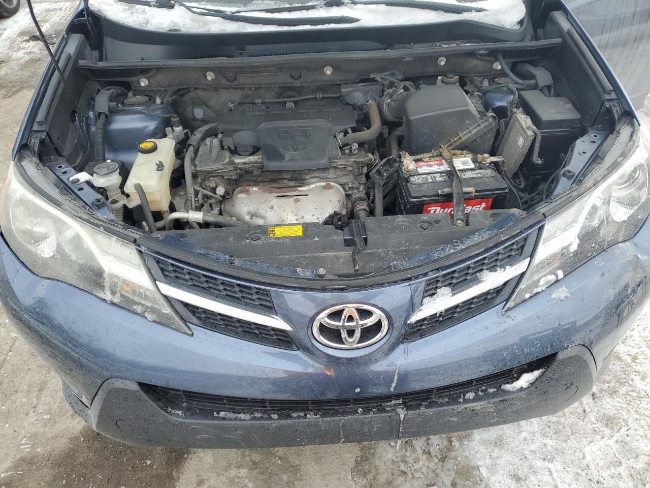 2013 Toyota RAV 4 VIN JTMRFREV2DD036480 Copart auction photo, rear end damage thumbnail 12