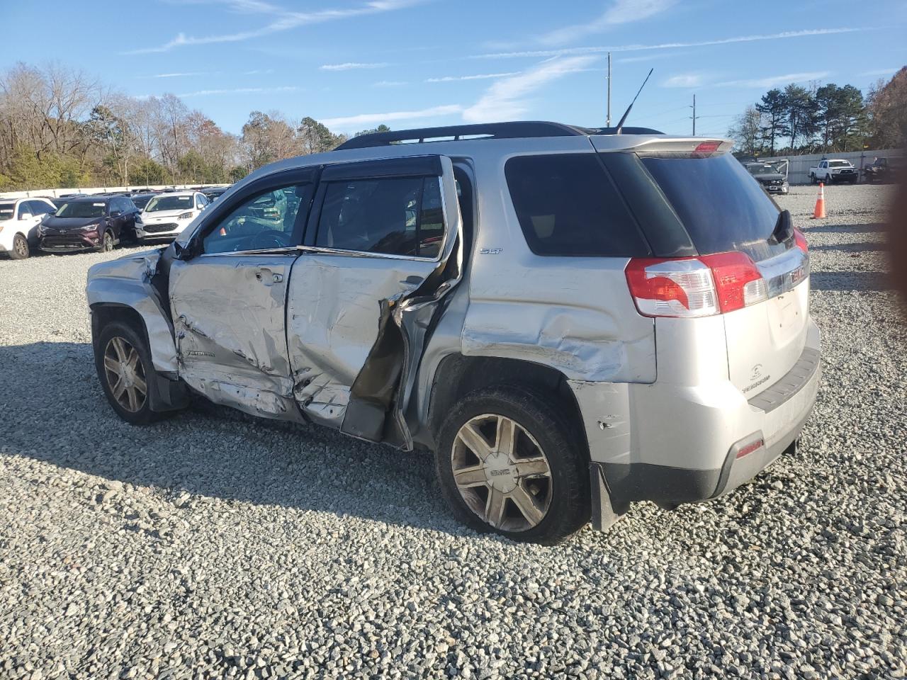 2011 GMC Terrain VIN 2CTALUECXB6343094 Copart auction photo, all over damage thumbnail 2