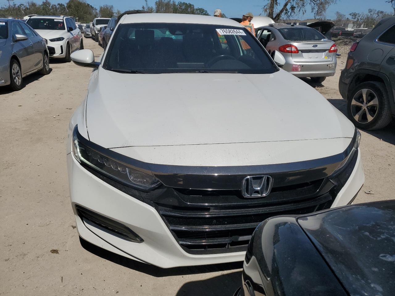 2018 Honda Accord VIN 1HGCV1F32JA129814 Copart auction photo, water/flood damage thumbnail 5