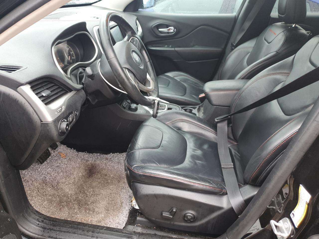 2014 Jeep Cherokee VIN 1C4PJMBS9EW296688 Copart auction photo, front end damage thumbnail 7