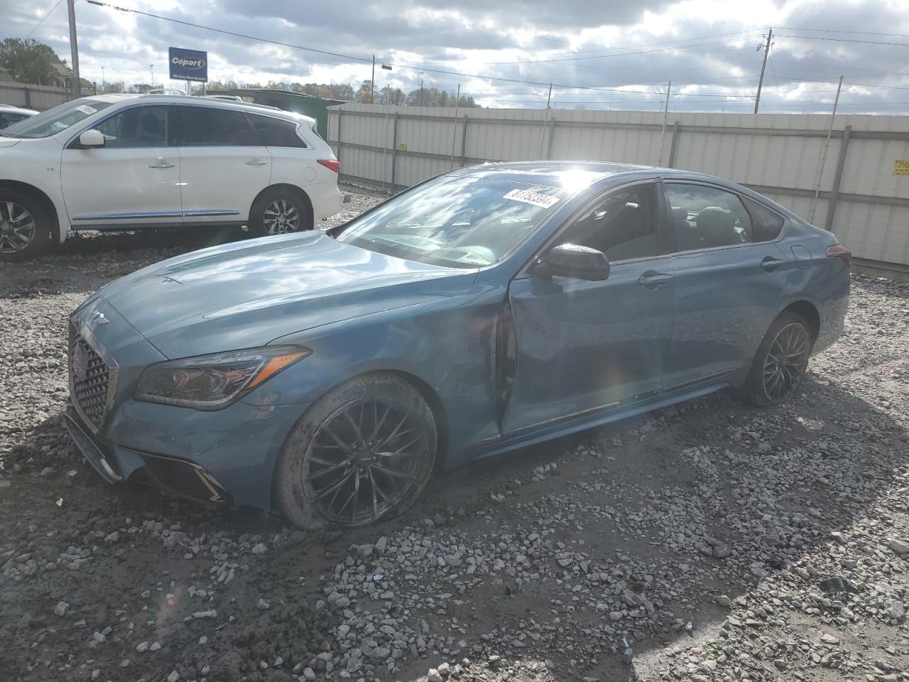 2018 Genesis G80 VIN KMHGN4JB8JU231676