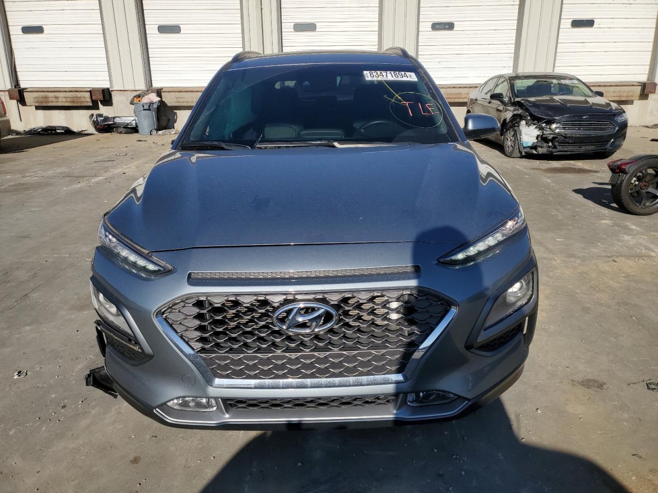 2021 Hyundai Kona VIN KM8K3CA53MU622629 Copart auction photo, side damage thumbnail 5