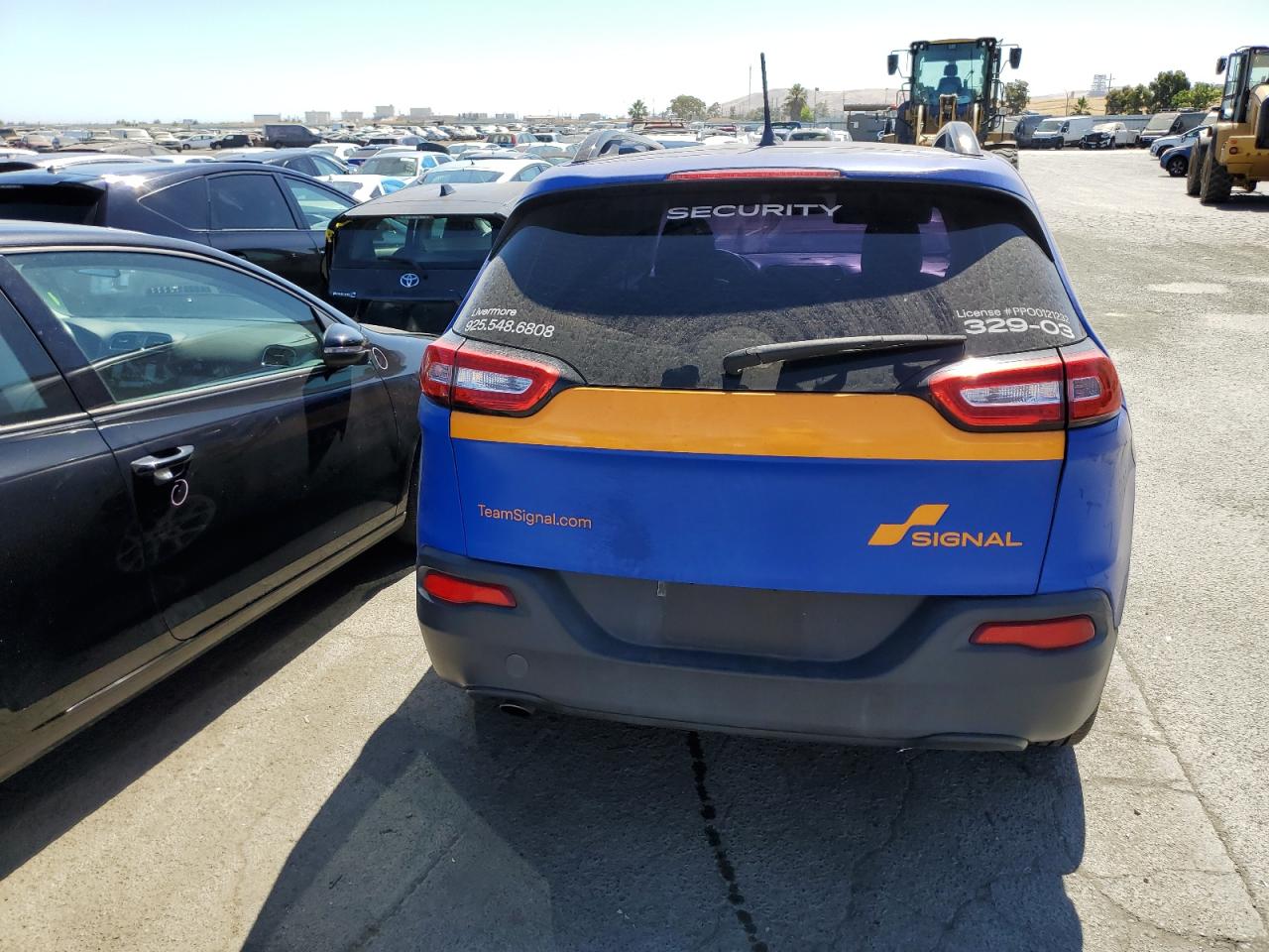 2015 Jeep Grand Cherokee VIN 1C4PJLAB1FW694992 Copart auction photo, front end damage thumbnail 6