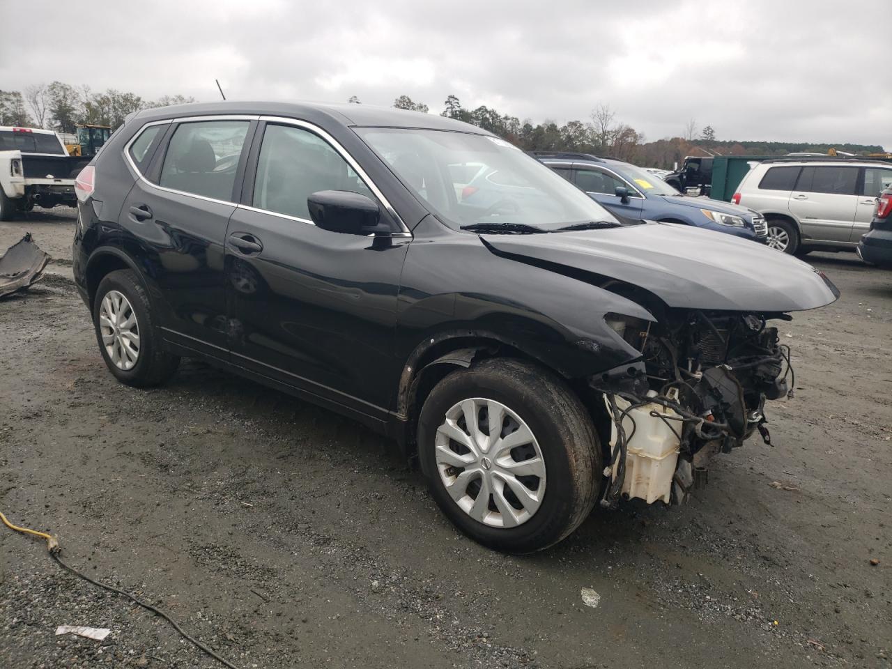 2016 Nissan Rogue VIN KNMAT2MTXGP612199 Copart auction photo, front end damage thumbnail 4