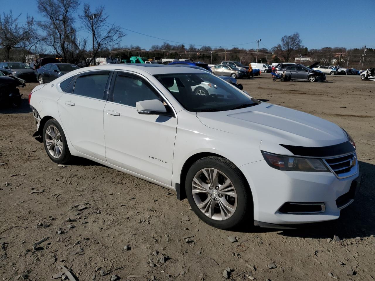 2014 Chevrolet Impala VIN 1G1125S30EU168457 Copart auction photo, rear end / minor dent/scratches damage thumbnail 4