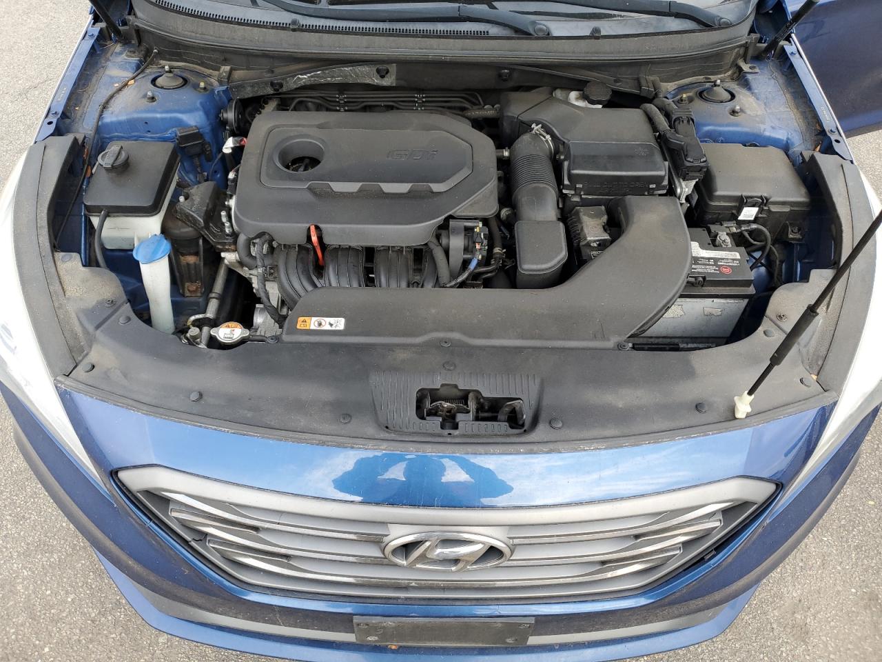 2017 Hyundai Sonata VIN 5NPE34AF4HH445380 Copart auction photo, all over / vandalism damage thumbnail 11