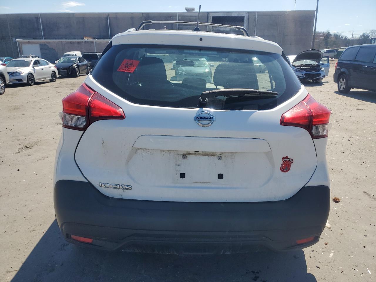 2019 Nissan Kicks VIN 3N1CP5CU9KL521490 Copart auction photo, front end / undercarriage damage thumbnail 6