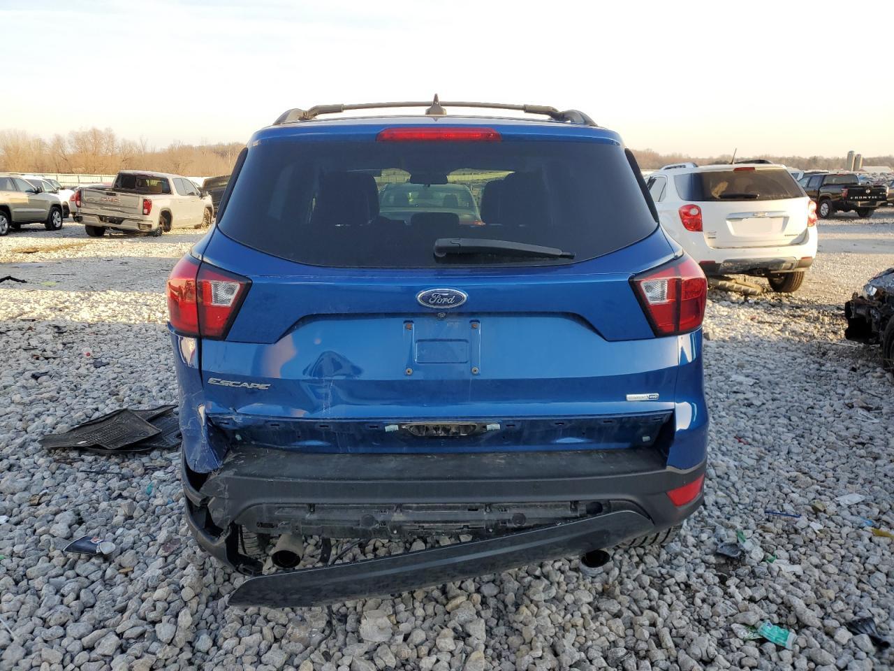 2019 Ford Escape VIN 1FMCU9HD1KUB55547 Copart auction photo, rear end / side damage thumbnail 6