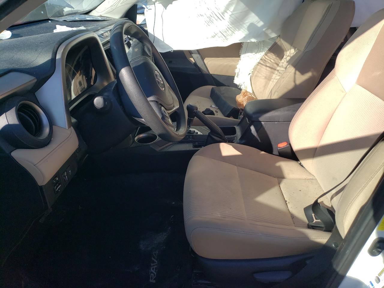 2015 Toyota RAV 4 VIN 2T3RFREV3FW345283 Copart auction photo, rollover / side damage thumbnail 7