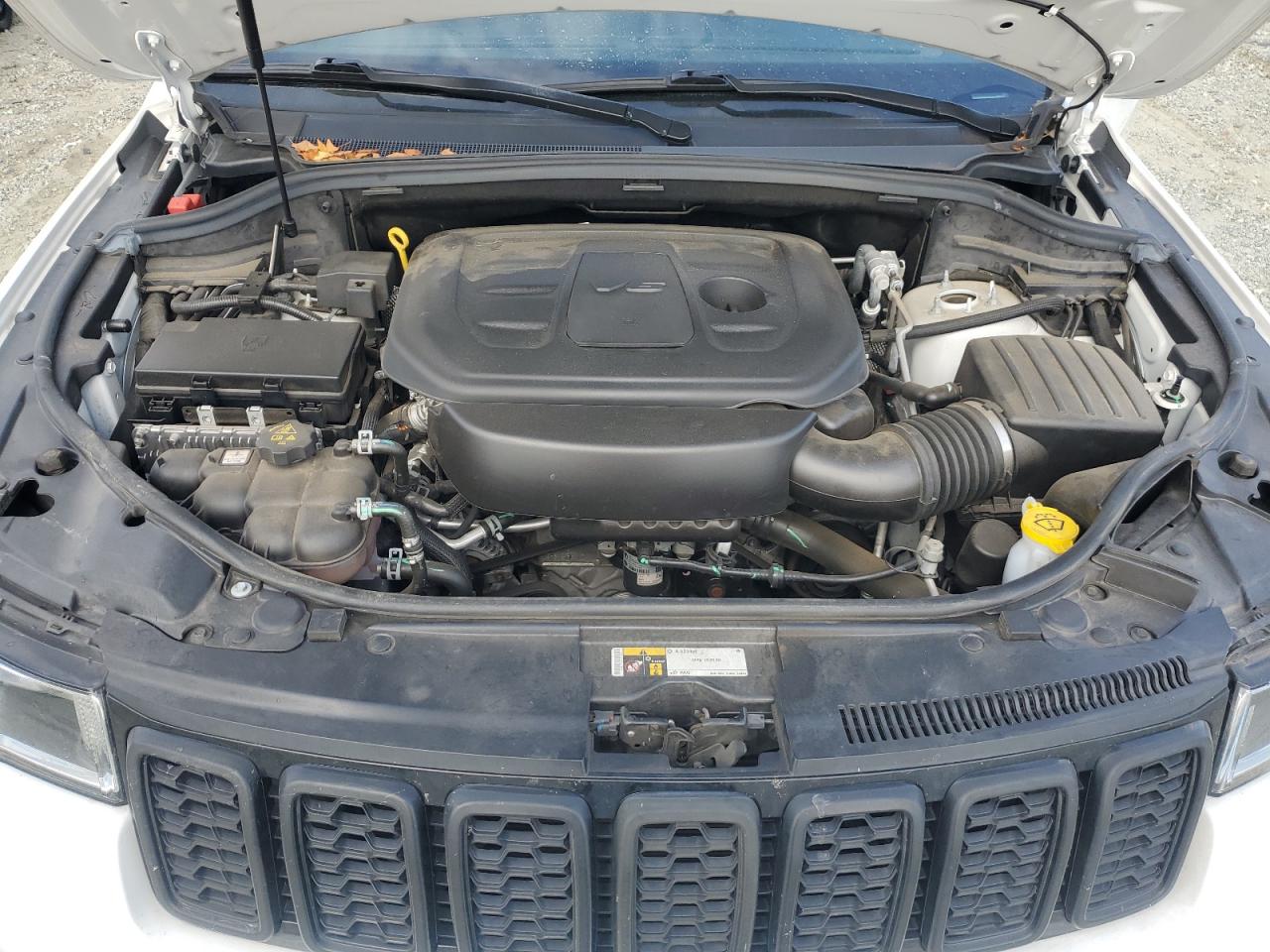 2021 Jeep Grand Cherokee VIN 1C4RJFAG8MC600756 Copart auction photo, front end / side damage thumbnail 13