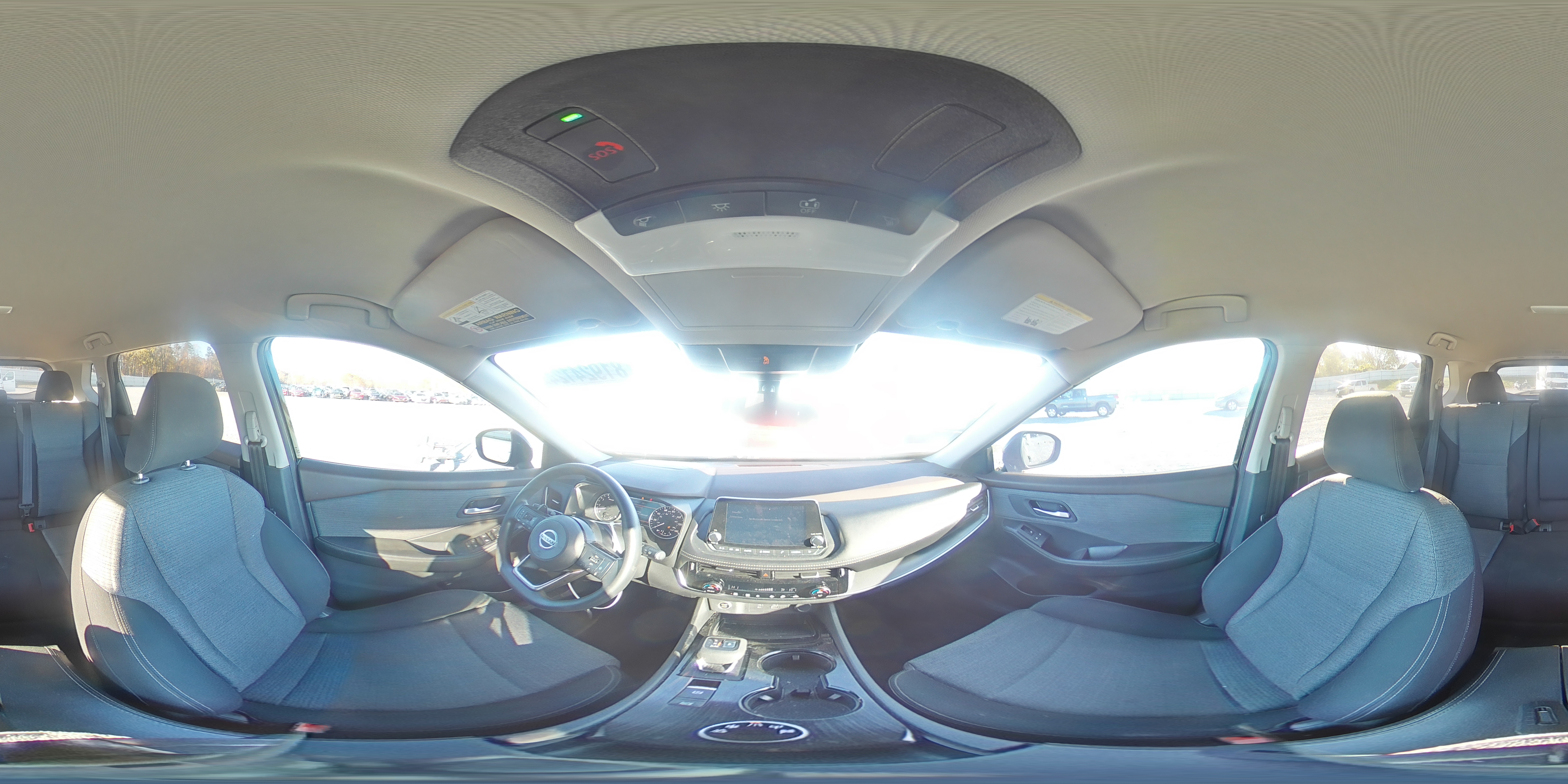 2021 Nissan Rogue VIN 5N1AT3BB9MC706718 Copart auction photo, rear end damage thumbnail 14