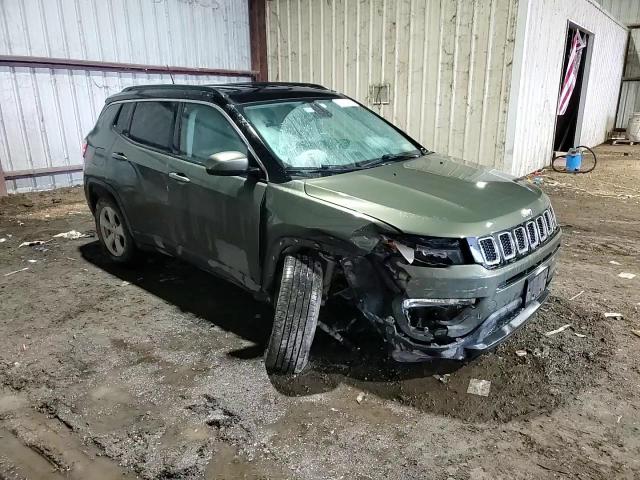 2018 Jeep Compass VIN 3C4NJDBB4JT281989 Copart auction photo, front end / undercarriage damage thumbnail 10
