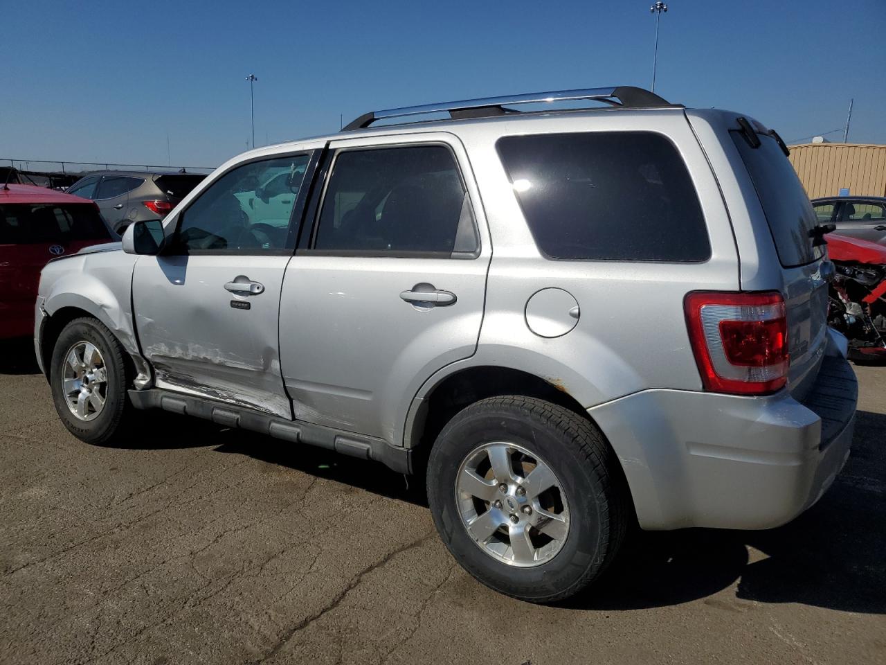 2011 Ford Escape VIN 1FMCU9EG7BKB35734 Copart auction photo, front end / side damage thumbnail 2