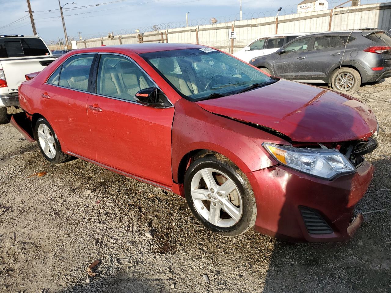 2013 Toyota Camry VIN 4T1BF1FK6DU641699 Copart auction photo, rear end / front end damage thumbnail 4