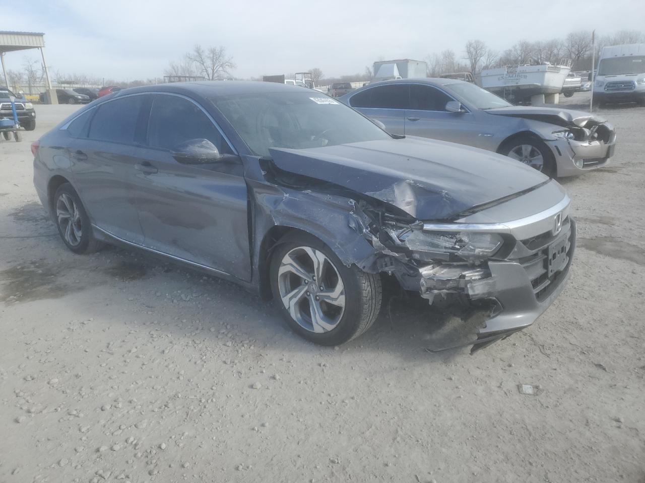 2019 Honda Accord VIN 1HGCV1F53KA002735 Copart auction photo, front end damage thumbnail 4