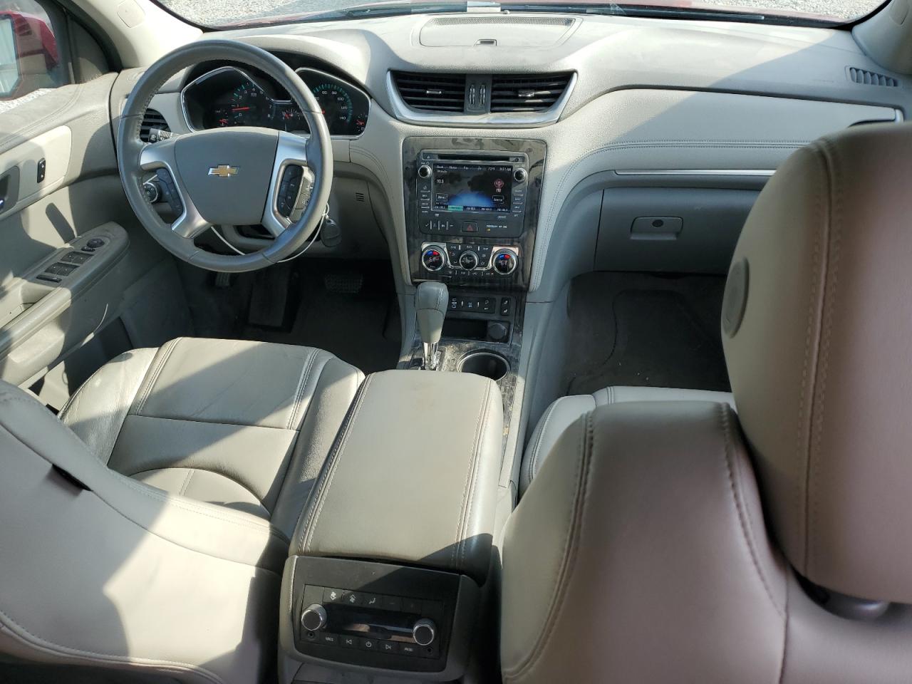 2014 Chevrolet Traverse VIN 1GNKRHKDXEJ281021 Copart auction photo, rear end / minor dent/scratches damage thumbnail 8
