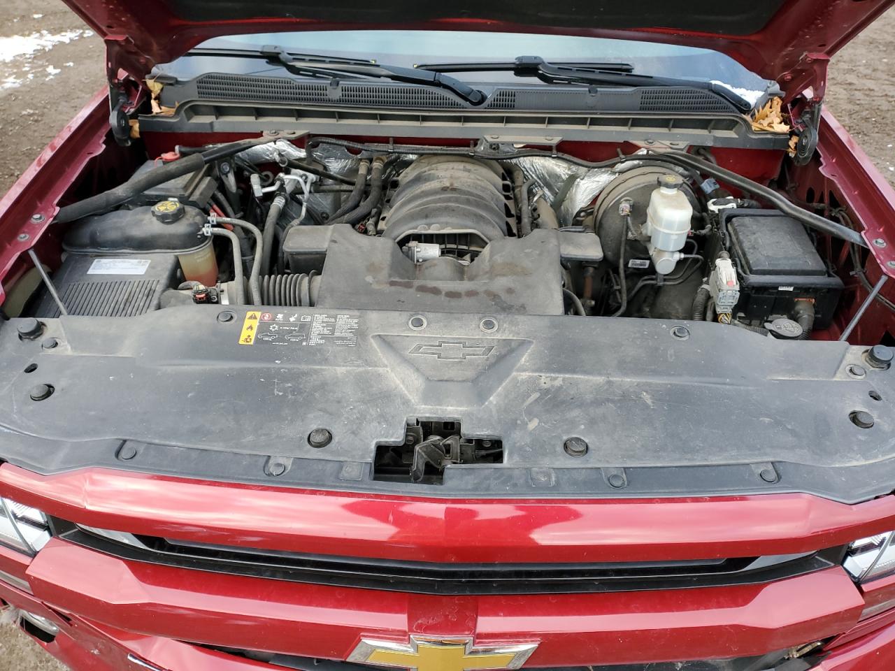 2018 Chevrolet Silverado VIN 1GCVKREC0JZ319936 Copart auction photo, front end / minor dent/scratches damage thumbnail 11