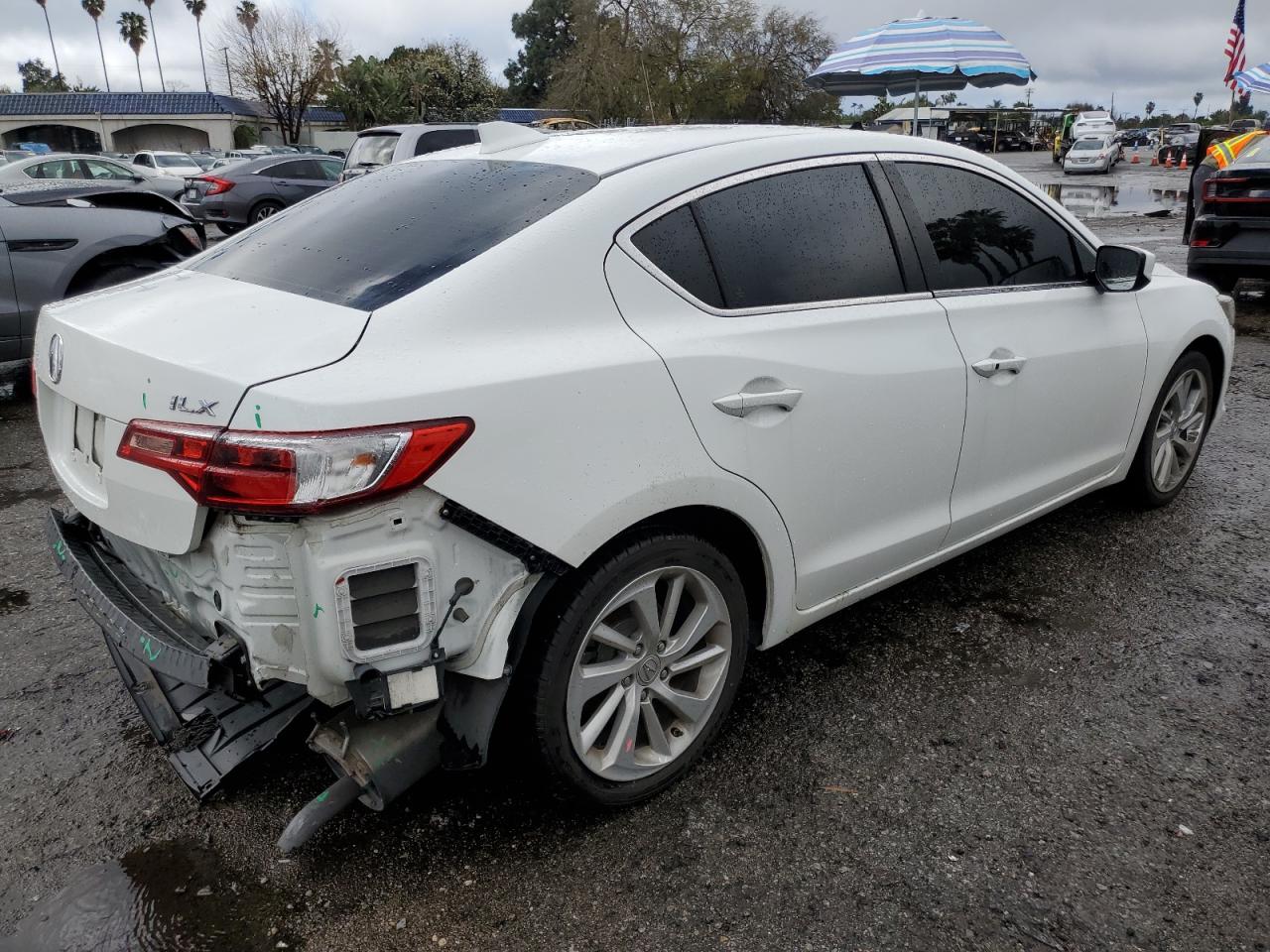 2016 Acura ILX VIN 19UDE2F71GA014157 Copart auction photo, rear end / minor dent/scratches damage thumbnail 3