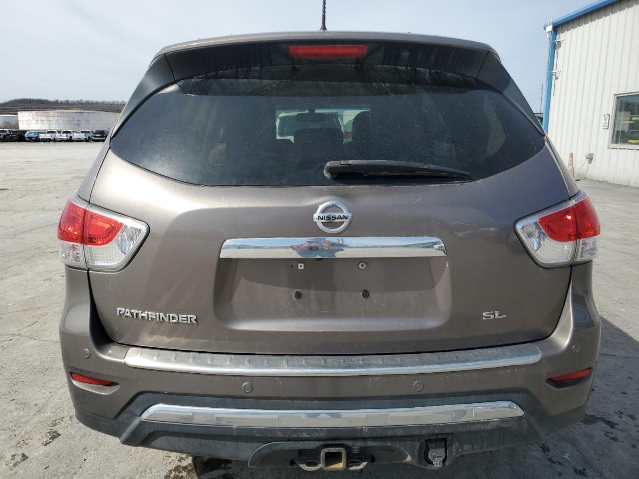 2013 Nissan Pathfinder VIN 5N1AR2MN0DC685709 Copart auction photo, front end damage thumbnail 6