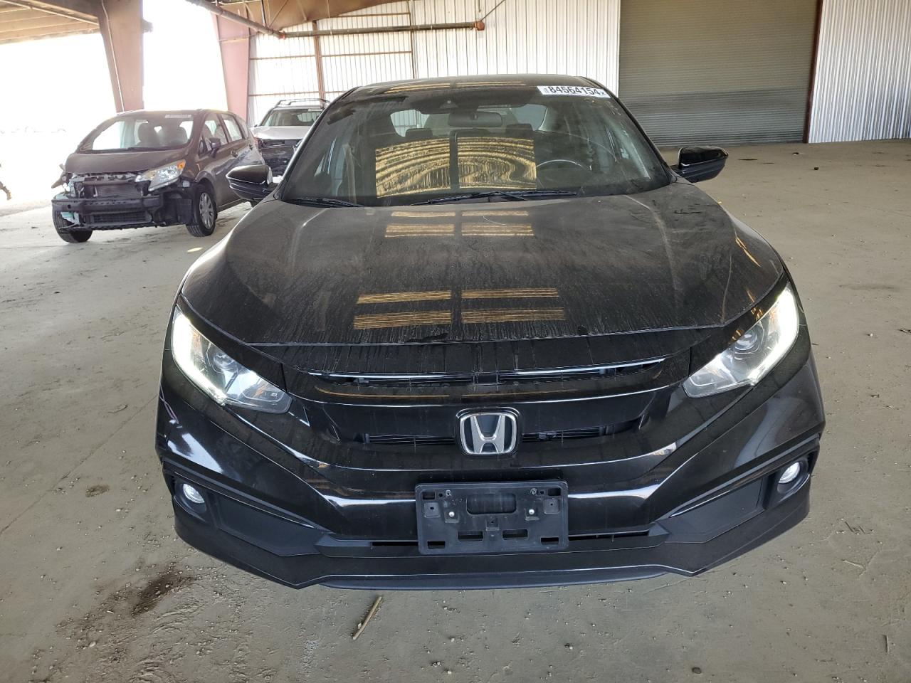 2020 Honda Civic VIN 19XFC2F84LE200353 Copart auction photo, top/roof damage thumbnail 5