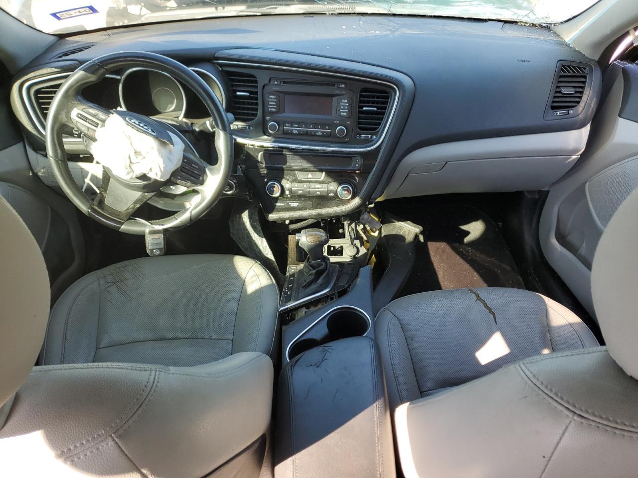2015 KIA Optima VIN 5XXGN4A78FG438999 Copart auction photo, all over damage thumbnail 8