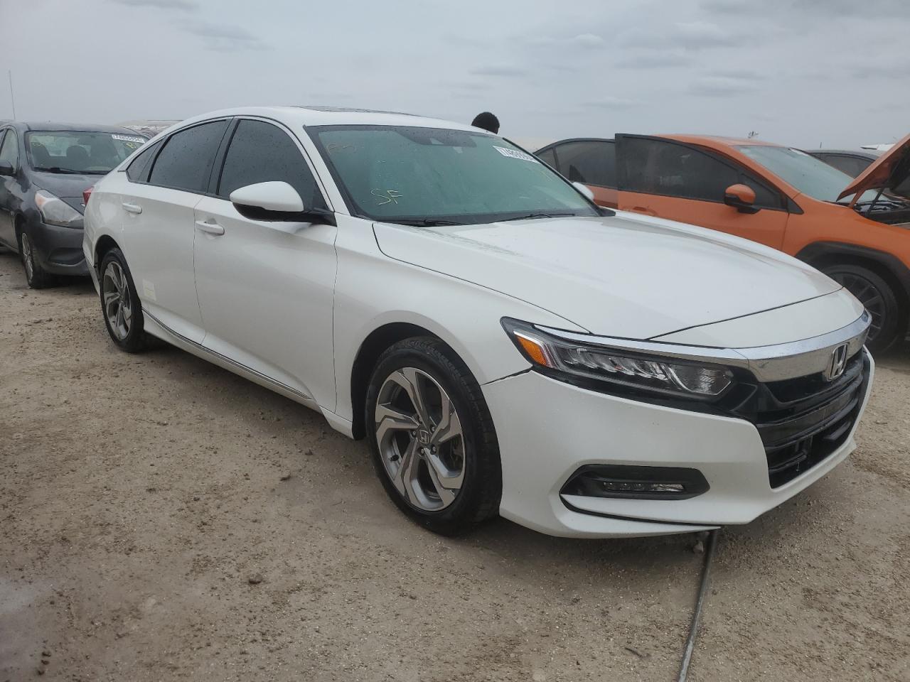 2018 Honda Accord VIN 1HGCV2F62JA002027 Copart auction photo, water/flood damage thumbnail 4