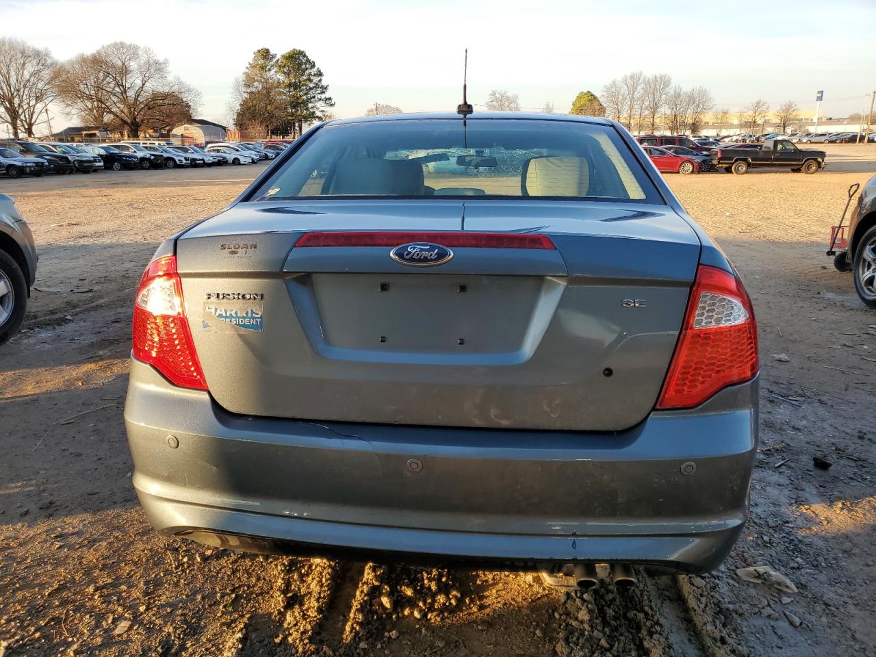 2012 Ford Fusion VIN 3FAHP0HA2CR267551 Copart auction photo, rear end damage thumbnail 7