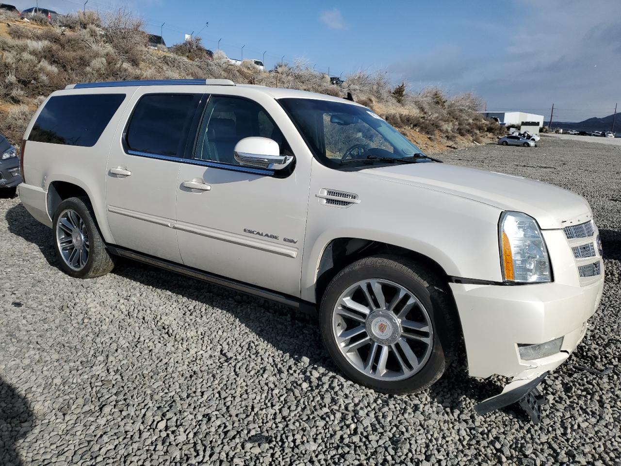 2012 Cadillac Escalade VIN 1GYS4JEF4CR319136 Copart auction photo, front end damage thumbnail 4
