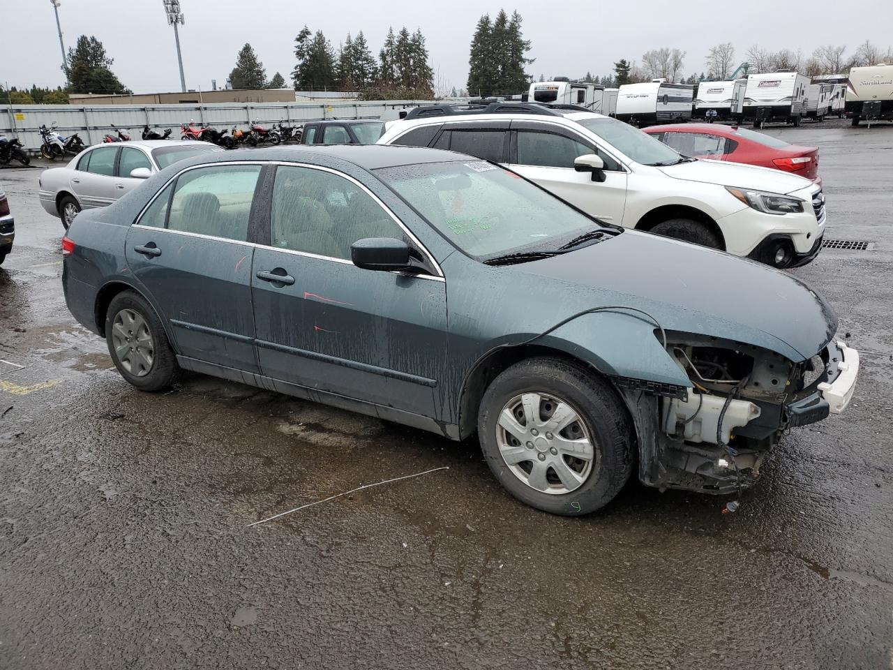 2004 Honda Accord VIN 1HGCM56334A075227 Copart auction photo, front end damage thumbnail 4