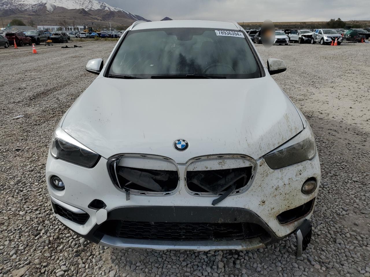 2016 BMW X1 VIN WBXHT3C3XGP885085 Copart auction photo, front end damage thumbnail 5